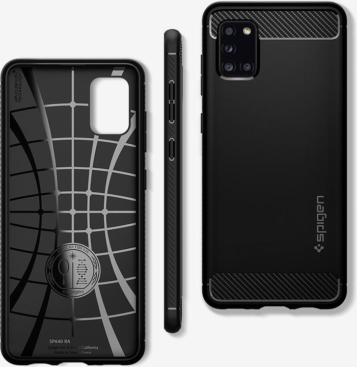 Actual product image Spigen Rugged Armor (Samsung Galaxy A31)