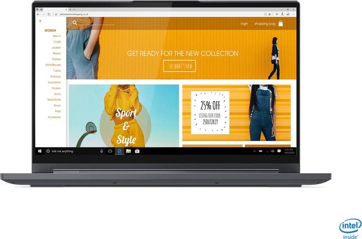 Produktbild Lenovo Yoga 9 (15.60", Intel Core i7-10750H, 16 GB, 1000 GB, DE)