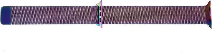 Produktbild Cover-Discount Apple Watch 42 / 44mm - Milanaise Edelstahl Armband Regenbogen (42 mm, 44 mm, Edelstahl)