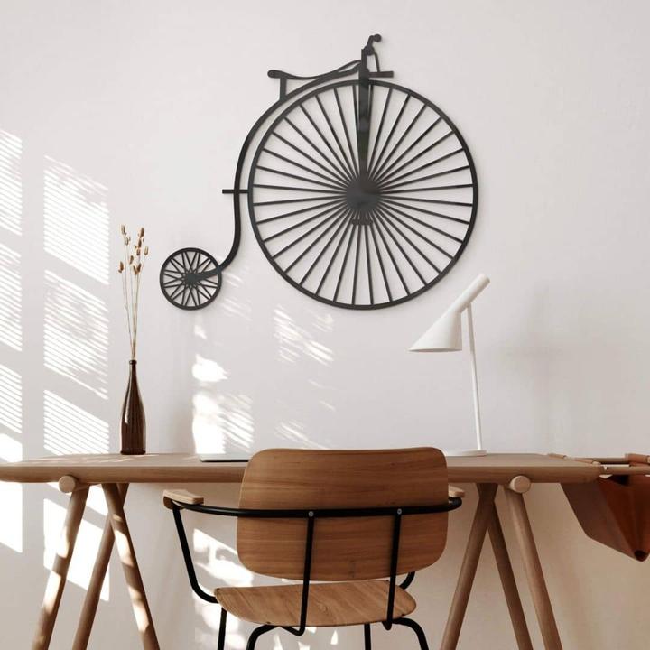 Actual product image Trenddeko Old bicycle - penny-farthing (69 x 60 cm)