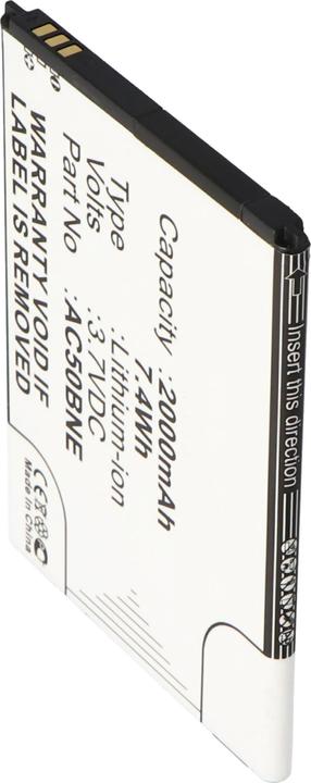 Actual product image AccuCell Akku für den Archos 50b Neon, AC50BNE Akku Neon 50b