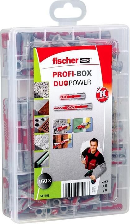 Productafbeelding Fischer Masterdoos DUOPOWER 60x6/8, 12x10 elk (150 Pcs.)