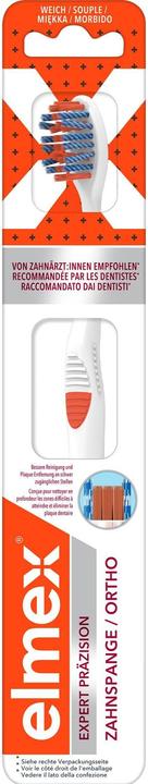 Actual product image Elmex Expert Precision Ortho manual toothbrush (Soft, 1 x)