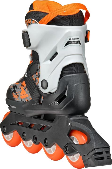 Produktbild Rollerblade Inline-Skates Microblade SL Schwarz/Orange, 33-36.5 (33, 36.5)