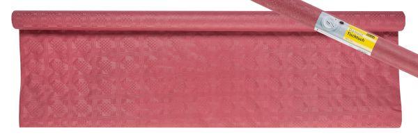 Produktbild Idena Damast Tischtuch 1x10m Rolle bordeaux