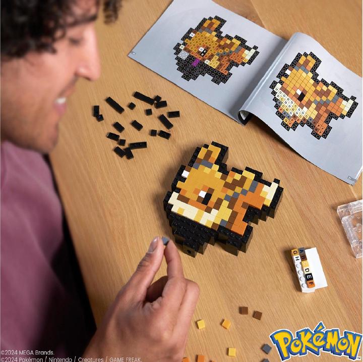 Produktbild MEGA Pokémon Evoli Pixel Art