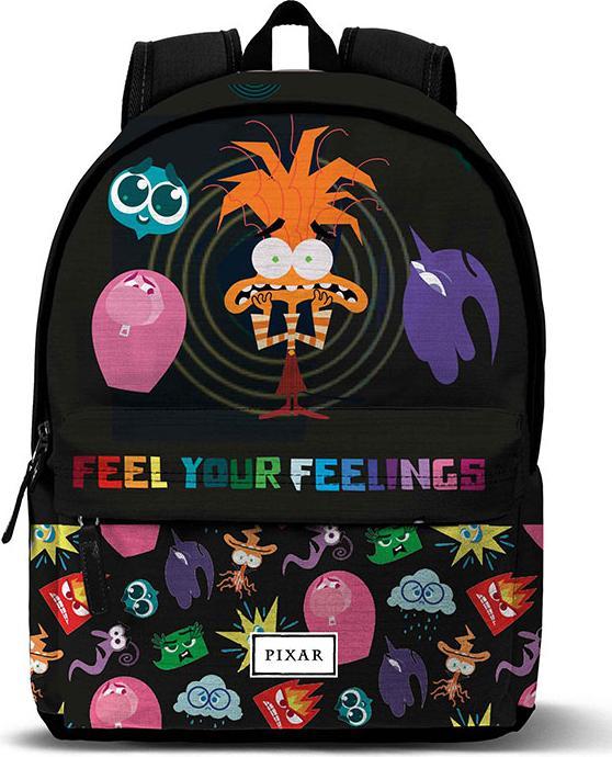 Actual product image Karactermania Disney Pixar Inside Out 2 Feeling-Fan HS Backpack 2.2, Multicolour, 31 x 44 cm, Capacity 24 L (24 l)