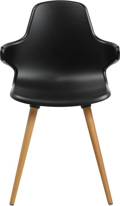 Produktbild Topstar Besucherstuhl "T 2020", schwarz / buche