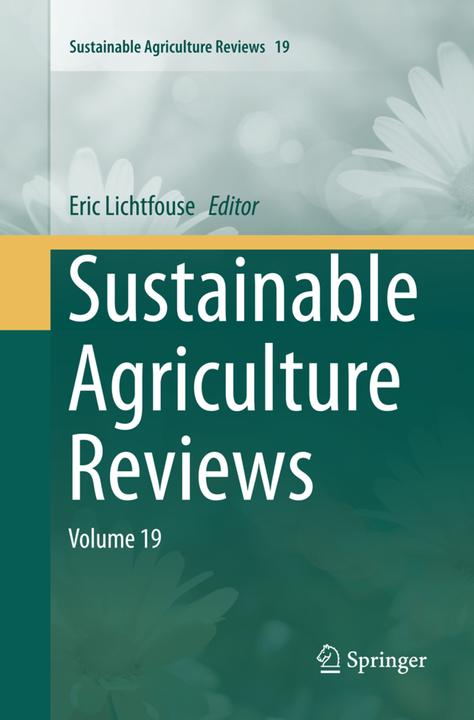 Produktbild Sustainable Agriculture Reviews (Eric Lichtfouse, 2018)