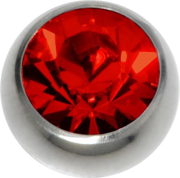 Image du produit Bijouteria Embout de piercing (Acier chirurgical 316L, Cristallin)