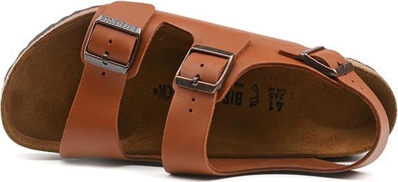 Actual product image Birkenstock Milano oiled nubuck leather normal (42)