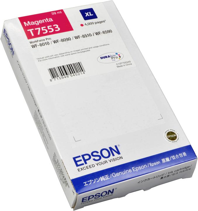 Actual product image Epson T7553 (M)