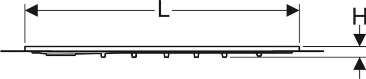 Actual product image Geberit shower tile Setaplano, 154.286.11.1, 100x160 cm, height 4.5 cm, white-alpine