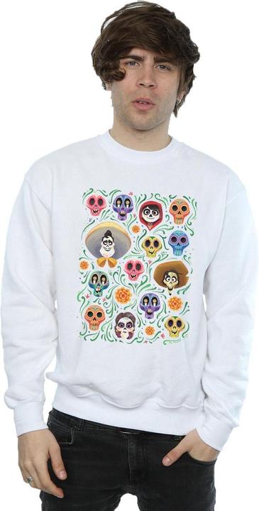 Image du produit Disney - Sweat COCO HEADS PATTERN - Homme (4XL)