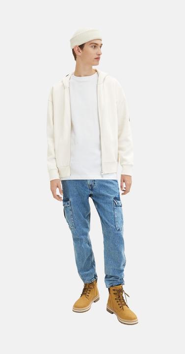 Actual product image Tom Tailor Shirt Oversized-T-Shirt mit Rundhalsausschnitt aus Baumwolljersey (L)