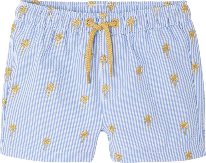 Produktbild Vertbaudet Jungen Baby Badeshorts mit Streifen und Palmen (62)