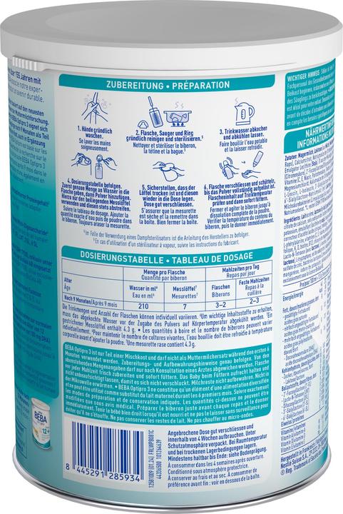 Actual product image Beba Optipro 3 (800 g, from 8 M.)