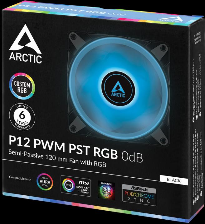 Produktbild Arctic P12 PWM PST RGB (120 mm, 1 x)