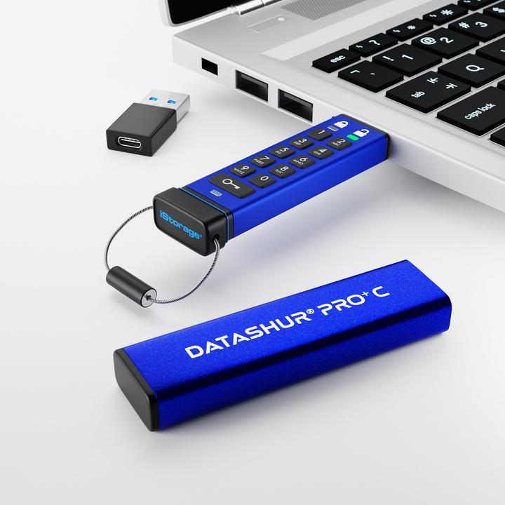 Produktbild iStorage datAshur PRO+ Type C (128 GB, USB-C)