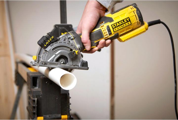 Actual product image Stanley Mini-compact hand-held circular saw 650