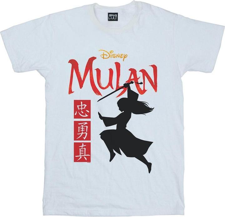Disney Mulan Movie Warrior Silhouette TShirt (3XL)