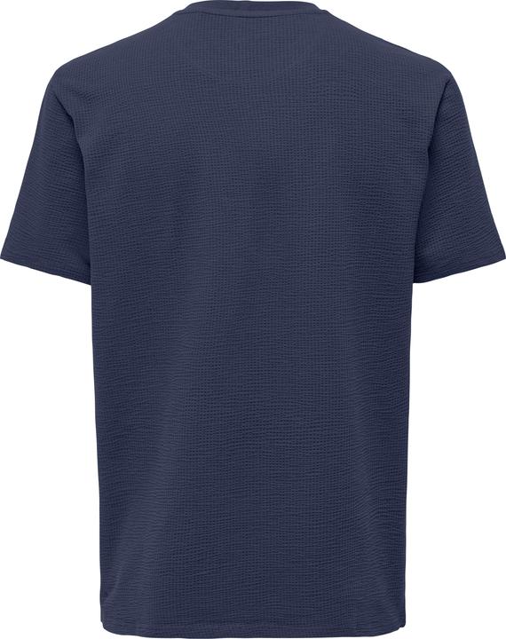 Image du produit Only & Sons Onskian Life Reg Seersucker Ss Tee (XL)