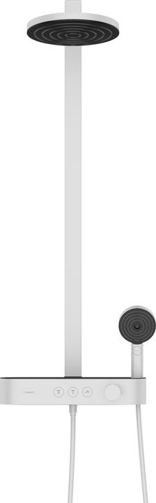 Produktbild hansgrohe Showerpipe 260 2jet mit ShowerTablet Select 400 : Farbe - Matt White