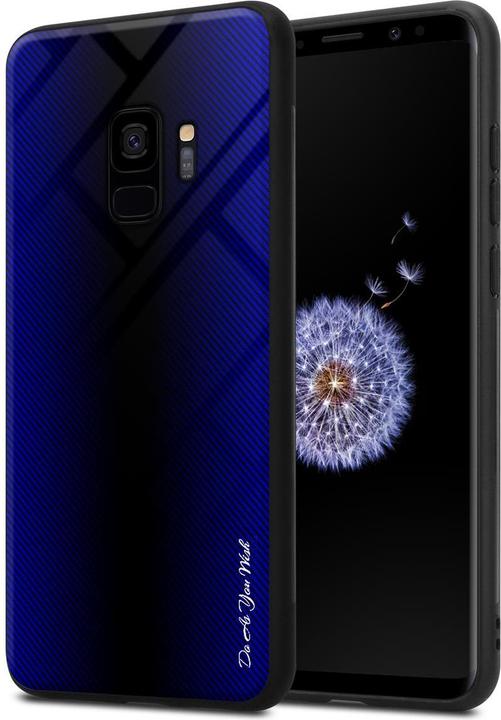 Productafbeelding Cadorabo TPU gestreepte glasplaat (Samsung Galaxy S9+)