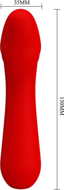 Produktbild Pretty Love Cetus Wiederaufladbarer Vibrator Rot