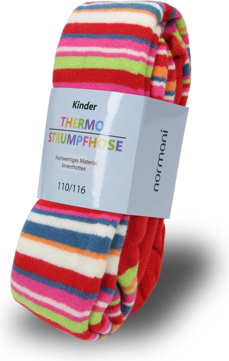 Produktbild Normani Baby Thermostrumpfhose -Ringelmuster - 9261 (98/104)