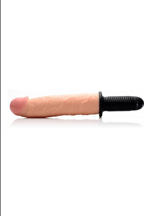 Actual product image Master Series Onslaught 13 Fashion XXL Vibrating Giant Dildo Thruster