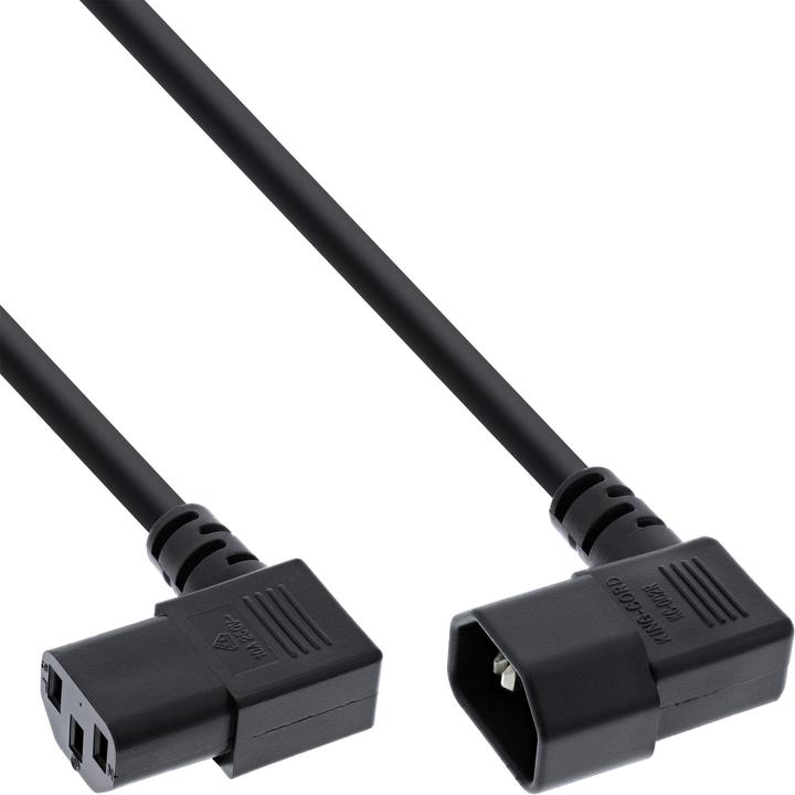 Produktbild InLine Netzkabel Kaltgeräteverlängerung (1 m)