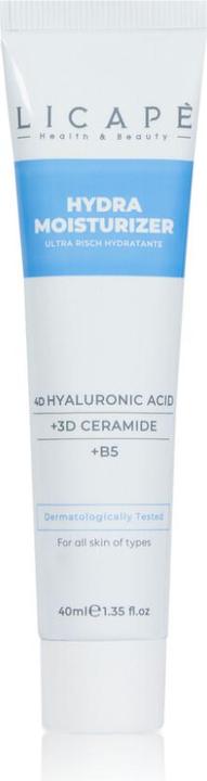 Licape | Feuchtigkeitscreme 40 ml | Gesichtscreme für trockene und sensible Haut (40 ml, Gesichtswasser)