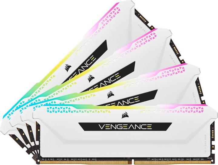 Image du produit Corsair Vengeance RGB Pro SL (4 x 8GB, 3600 MHz, RAM DDR4, DIMM)