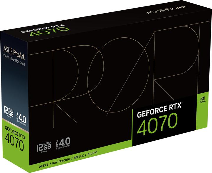 Image du produit ASUS ProArt GeForce RTX 4070 OC (12 Go)