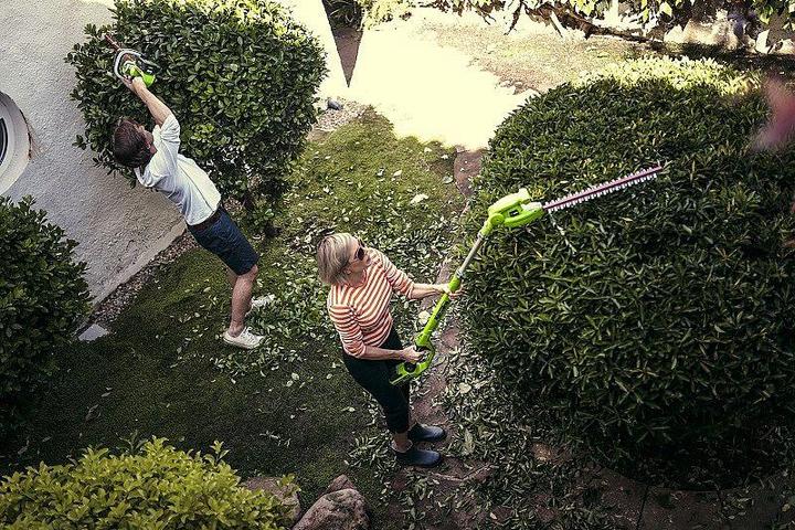 Actual product image Greenworks 40V g40pha hedge trimmer (tool only) (Electric hedge trimmer)