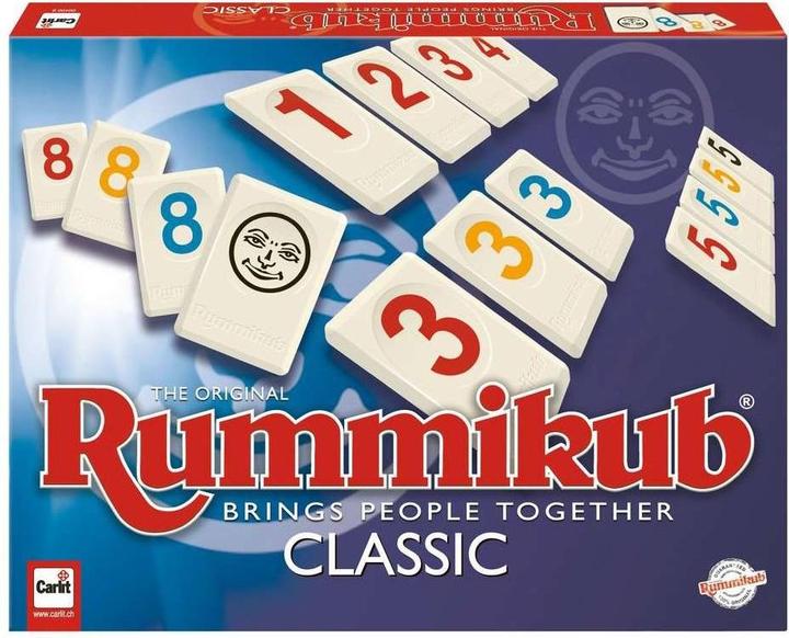 Actual product image Carlit Rummikub (German, French, Italian)