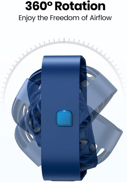 Image du produit TOPK 2-teiliges Mini-Tischventilator-Set (40 dB)