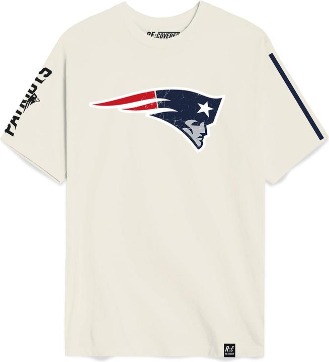 Recovered Re:Covered Shirt - NFL New England Patriots ecru weiss - XXL (XXL)