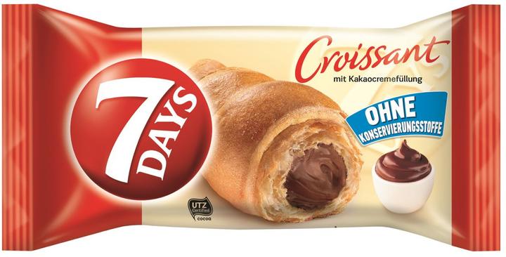 Image du produit 7Days 7 DAYS Croissant Kakaocre>60 g Pg (1 pcs, 60 g)