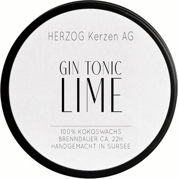 Herzog Kerzen Duftkerze Gin Tonic in Aludose