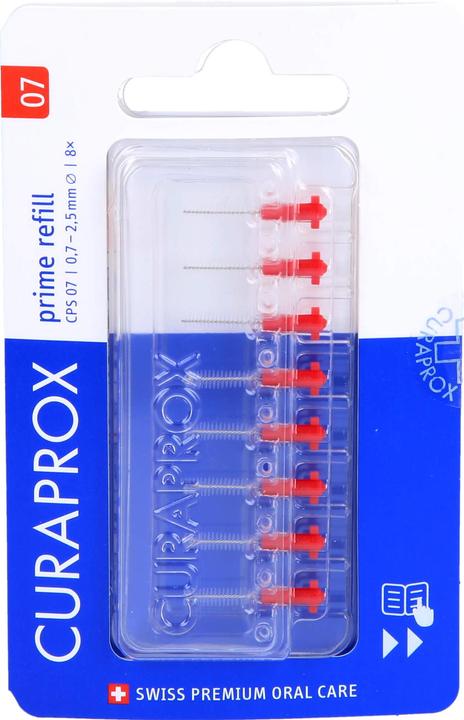 Curaprox CPS 07 refill Interdentalbürsten (8 x, 2.50 mm)