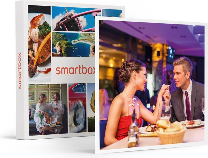 Produktbild Smartbox Romantisches Dinner für 2 mit 1 Getränk oder Wein oder Prosecco in der Schweiz (2 Pers.)