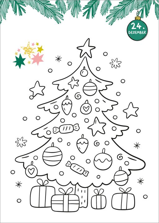 Produktbild Tessloff 24 x malen und dann ist Weihnachten.