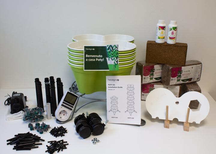 Actual product image Hexagro Poty L Kit Bundle -Starter Kit