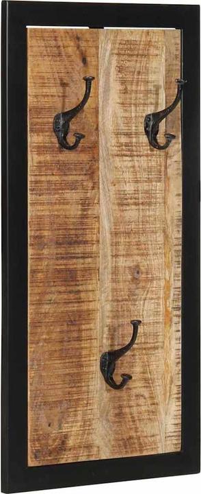 Image du produit VidaXL Porte-manteau 40x2x80 cm Bois massif rugueux Mango Patère murale
