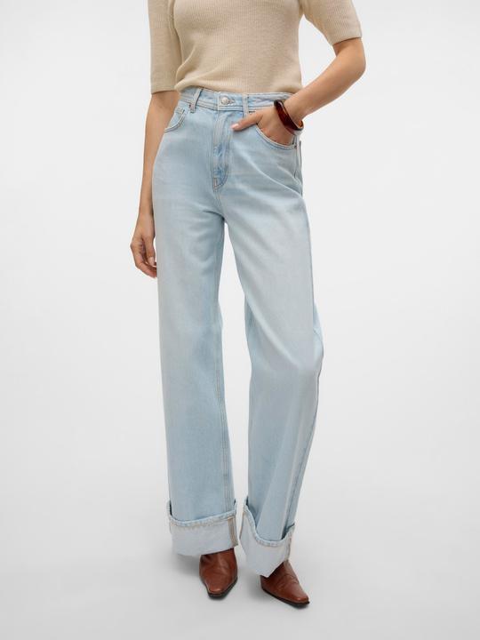 Image du produit Vero Moda VMKATHY Super High Rise Weiter Beinschnitt Jeans Weit geschnitten (W31/L32)