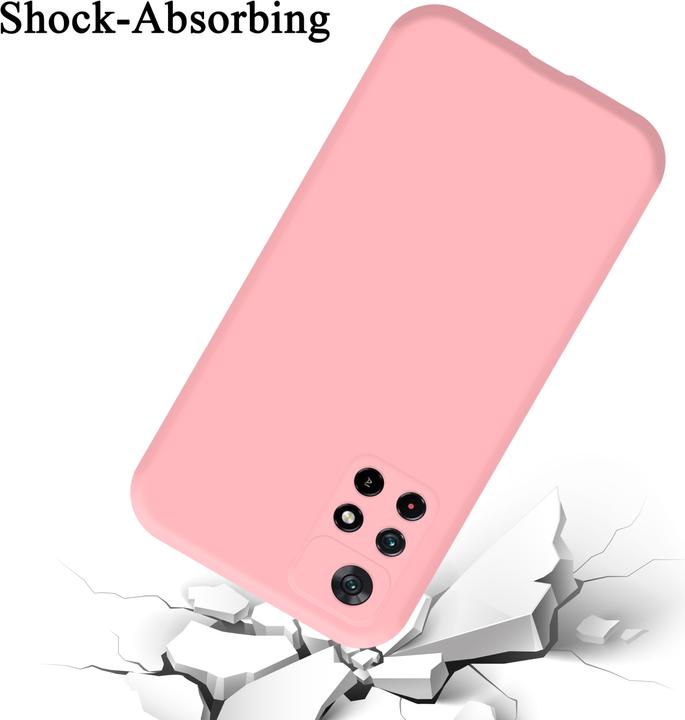 Produktbild Cadorabo TPU Liquid Silicone Case Hülle für Xiaomi POCO M4 PRO 5G (Xiaomi Poco M4 Pro 5G)
