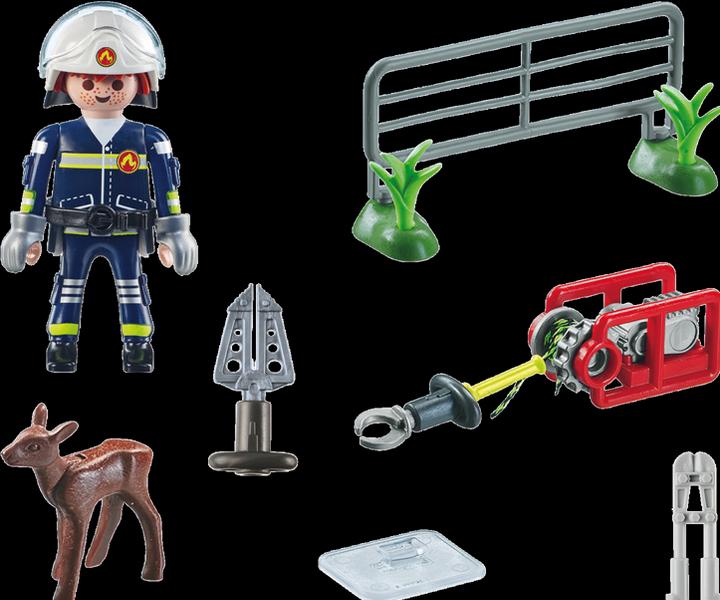 Image du produit Playmobil Sauvetage d'animaux par les pompiers (71467, Playmobil Action Heroes)