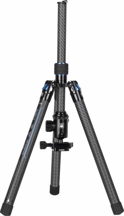 Sirui Traveler X-II Carbon Reisestativ AT-125 mit Schnellverschl. und KK E-10 (Metall, Carbon)